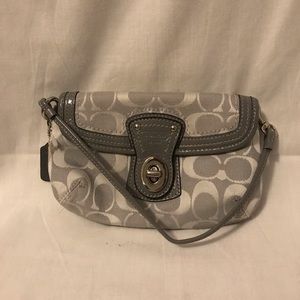 Coach Wristlet with Front Pocket